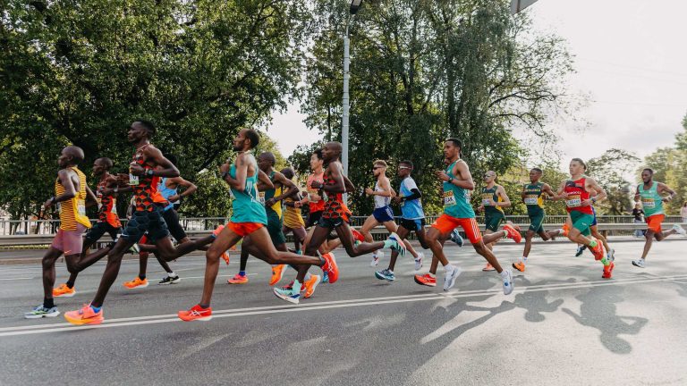 Road running @