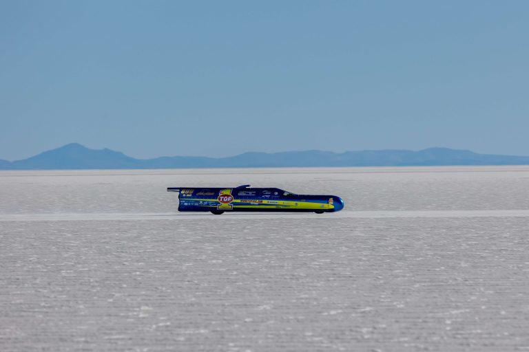 TOP 1 Oil Ack Attack Streamliner at the 2023 Bolivia Speed Trials © Jean Turner @