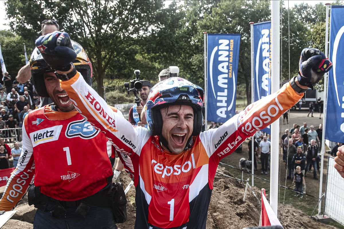 Toni Bou at the 2026 Hertz FIM Trial World Championship, in Zelhem © Future7Media