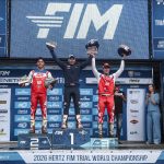TrialGP Podium at the 2026 Hertz FIM Trial World Championship, in Zelhem © Future7Media