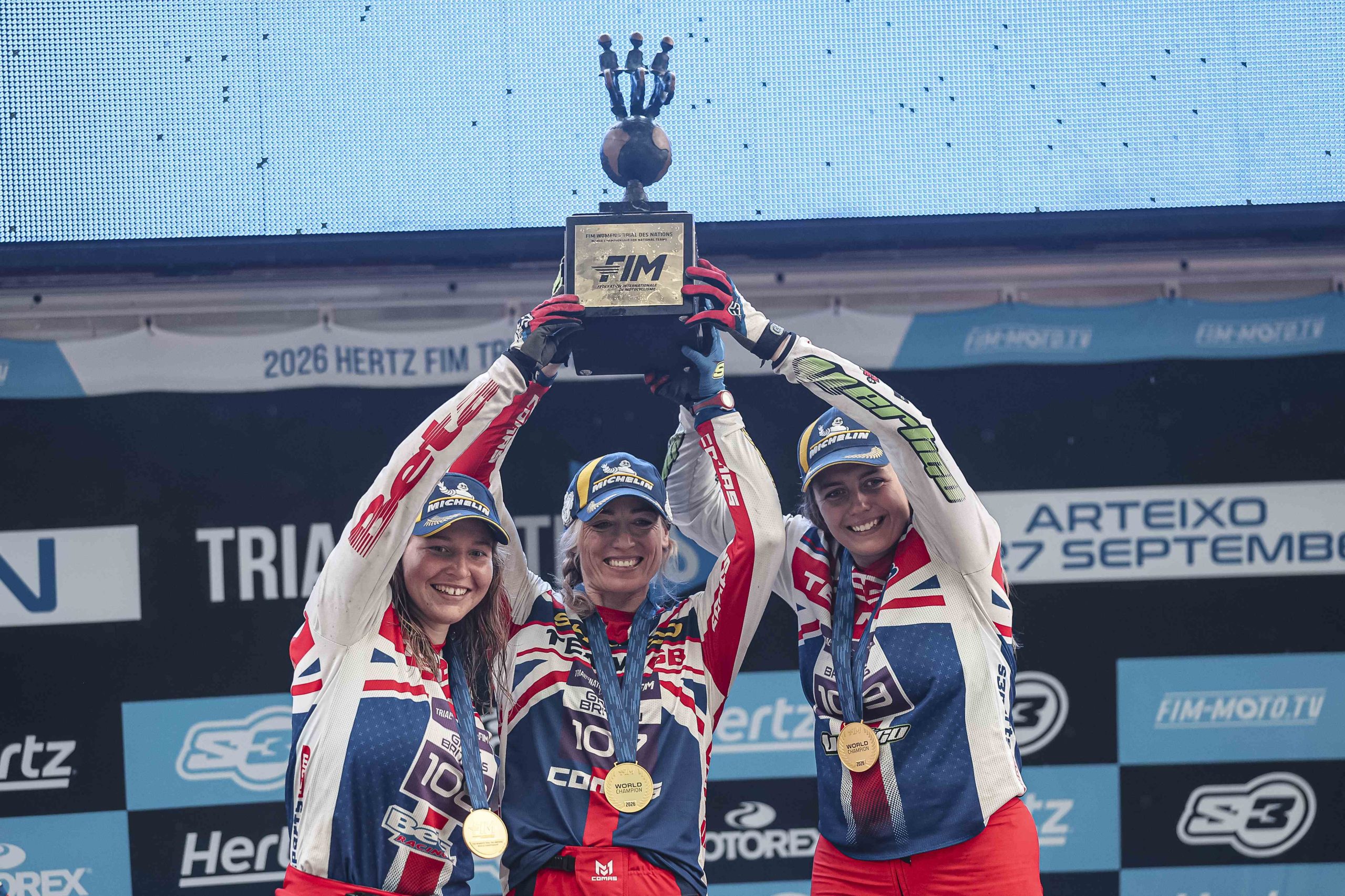 Women's Team Great Britain at 2026 FIM Trial des Nations, Arteixo @