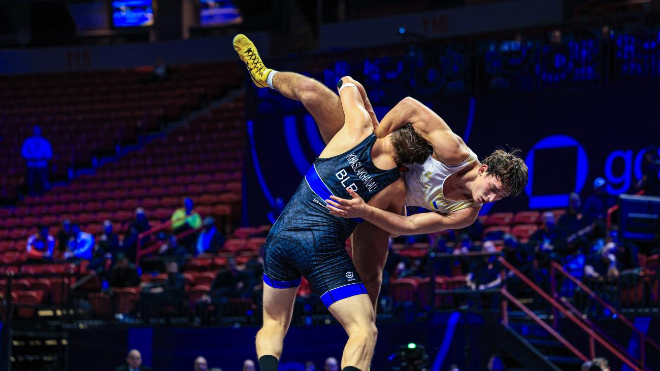 Khaslakhanau ends Yakushenko’s reign to win 97kg gold at U23 World ...