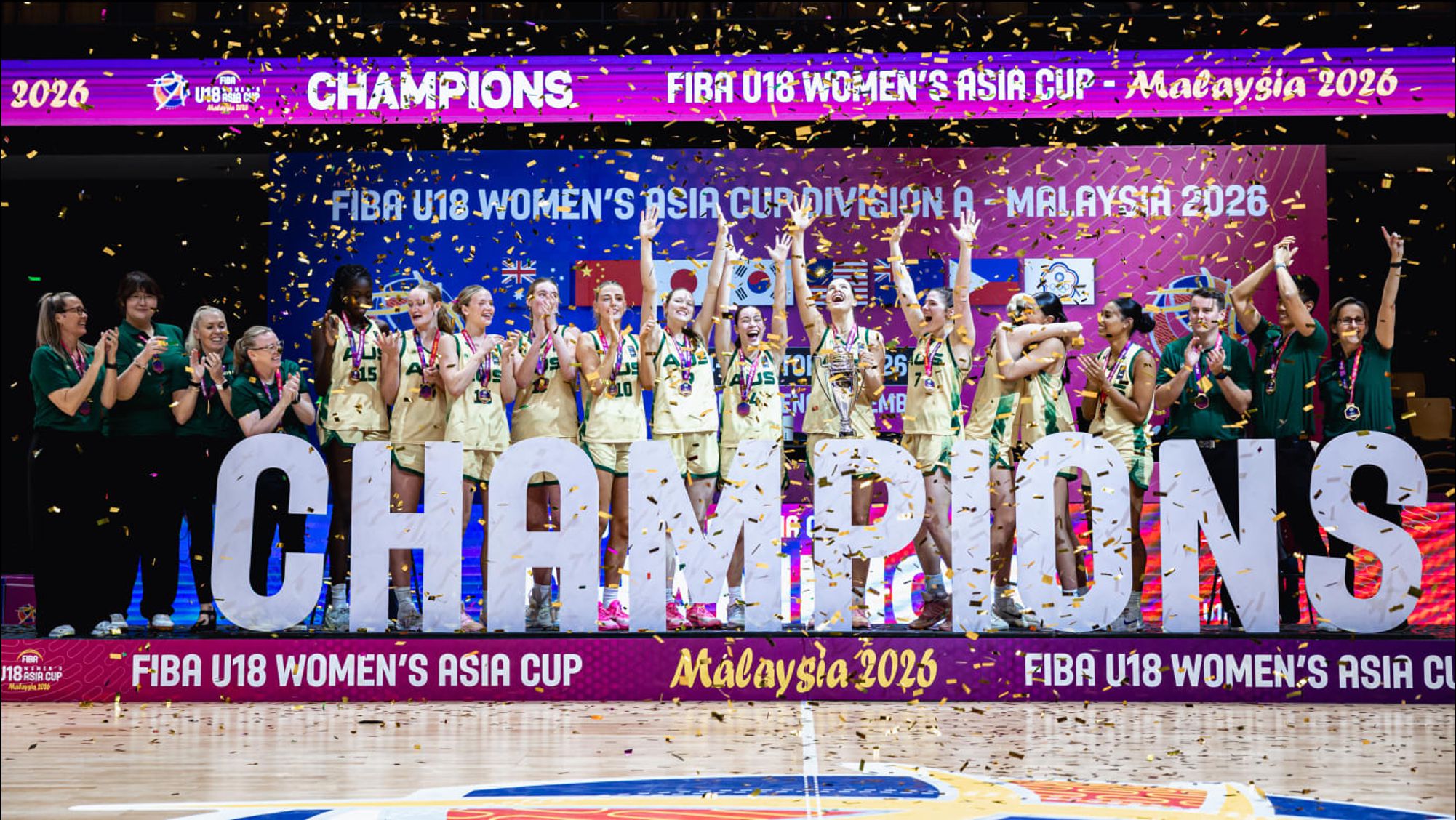 Australia FIBA U16 champions @