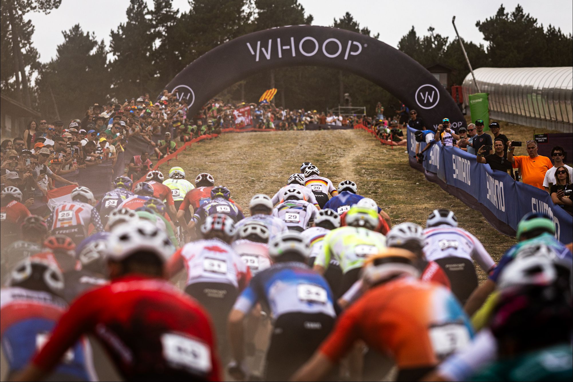 Cross country cycling @