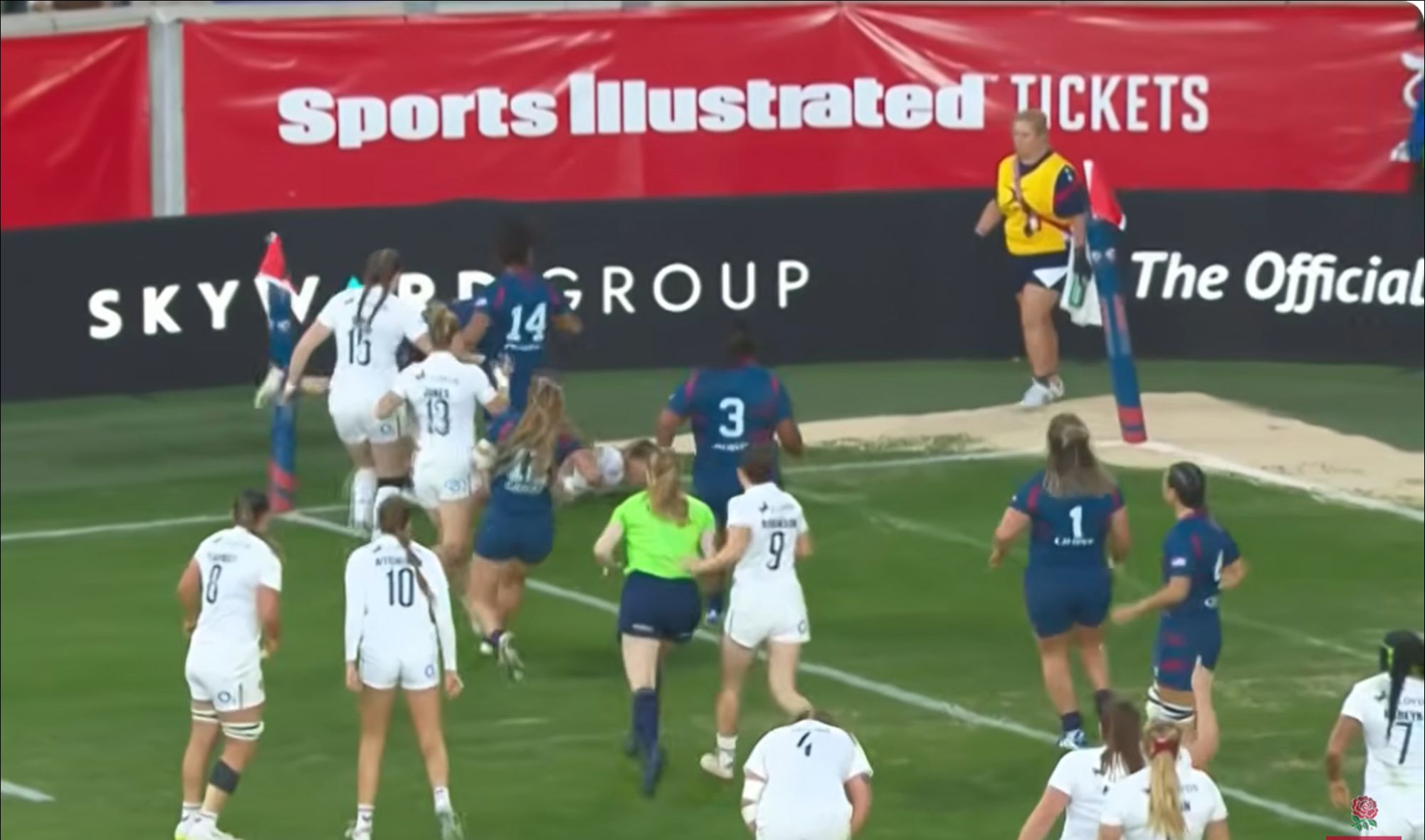 England crush USA @