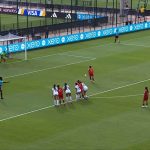 Fang Zhenzhu's penalty gives China their first goal @
