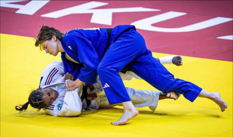Final, Kaila Issoufi (FRA) vs Yelyzaveta Lytvynenko (UAE). @