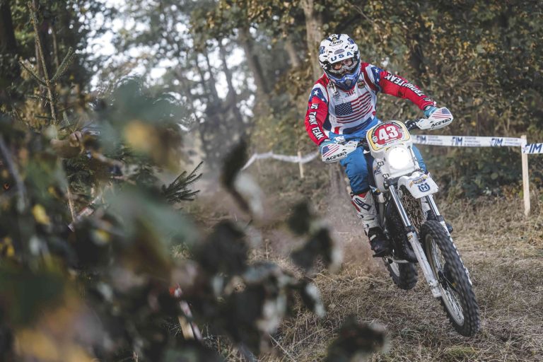 Fred Hoess at 2026 FIM Enduro Vintage Trophy in Zschopau, Germany © Future7Media @