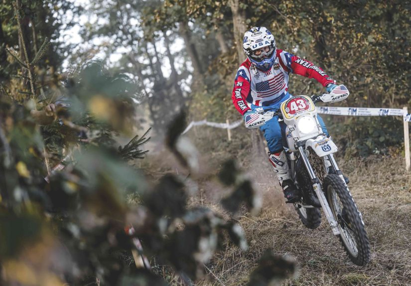 Fred Hoess at 2026 FIM Enduro Vintage Trophy in Zschopau, Germany © Future7Media @