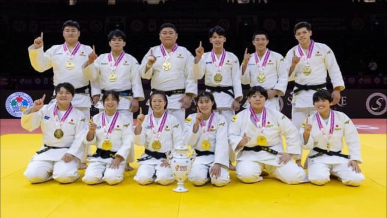 Japan judo mixed team @