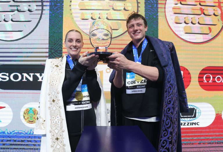 Marrit Steenbergen and Pieter Coetze