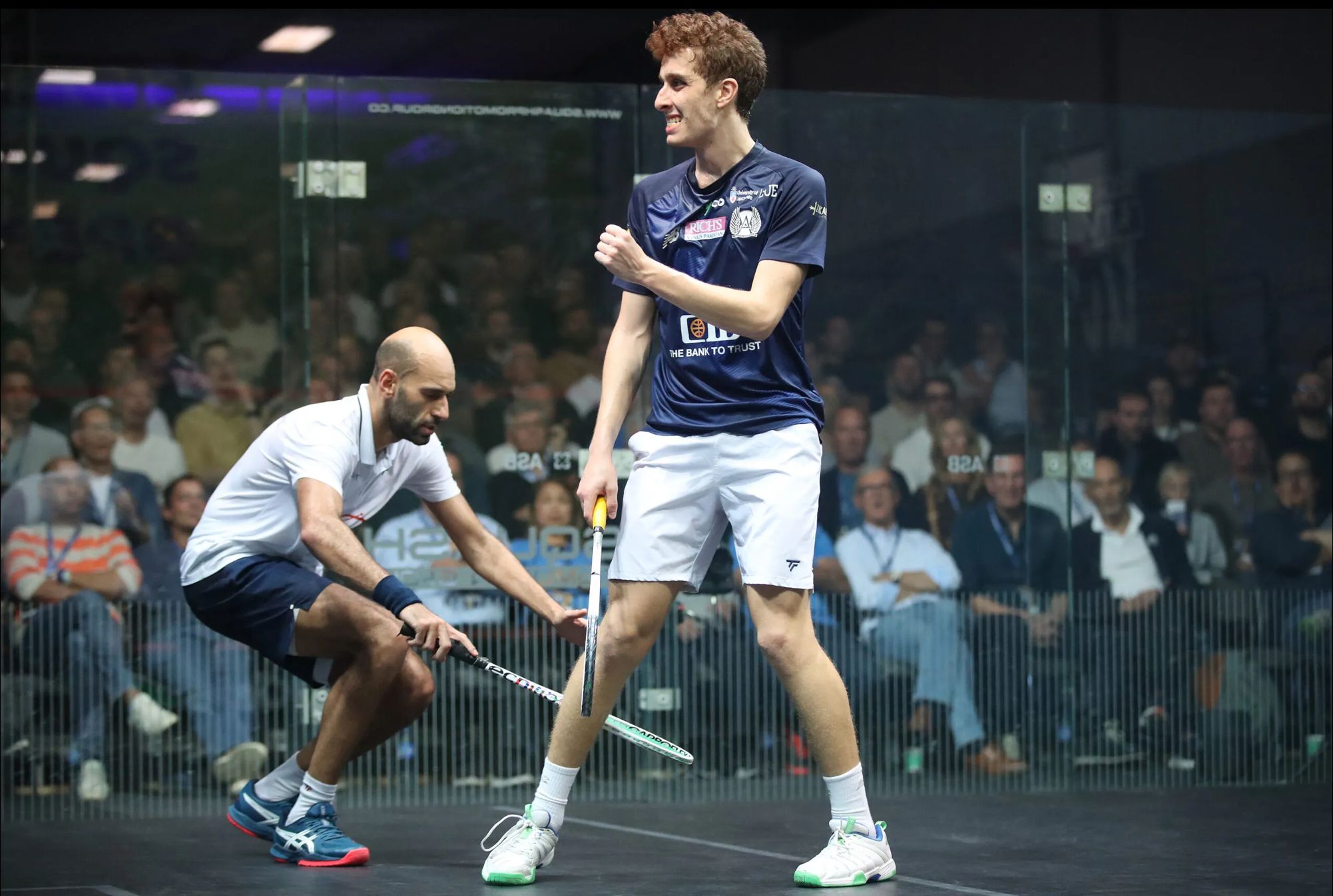Mohamad Zakaria beats Marwan ElShorbagy @