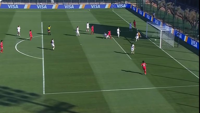 North Korea opening goal @