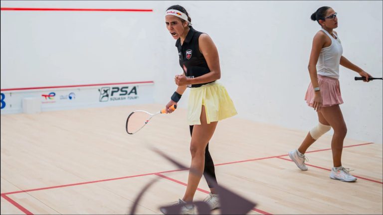 Nouran Gohar battles past Ruqayya Salem @